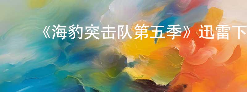﻿《海豹突击队第五季》迅雷下载/在线观看-犯罪历史-美剧天堂 ﻿陈云雄的blog